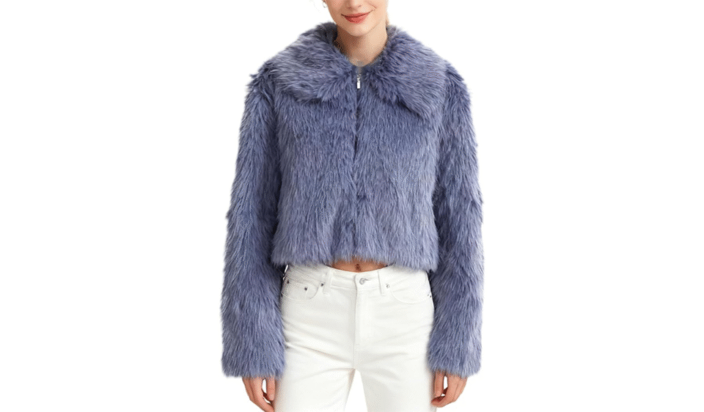 Women’s Faux Fur Coat, Winter Long Sleeve Jacket Review: Buyer's Guide 9 jachet